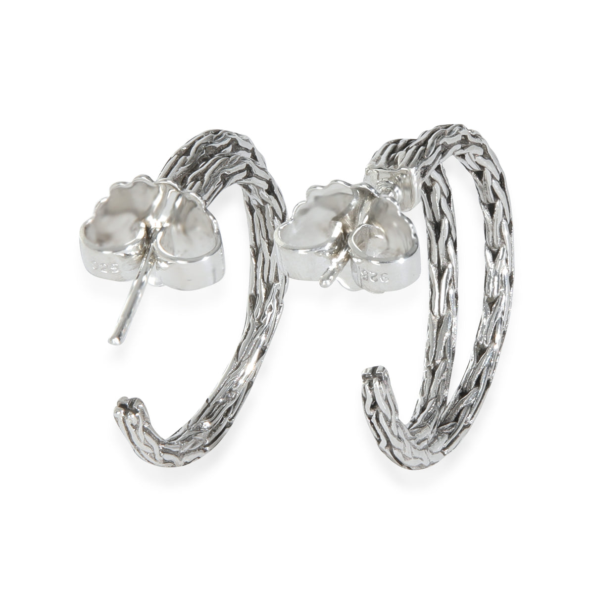 Sterling Silver  Classic Chain Earrings