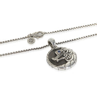 Sterling Silver  Naga Pendant