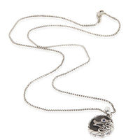 Sterling Silver  Naga Pendant
