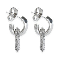 Sterling Silver  Classic Chain Earrings