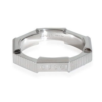 White Gold  Link To Love Ring