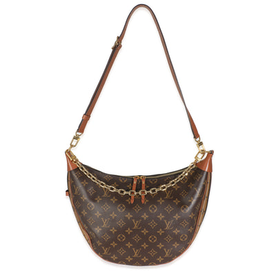 Reverse Monogram Canvas Loop Hobo