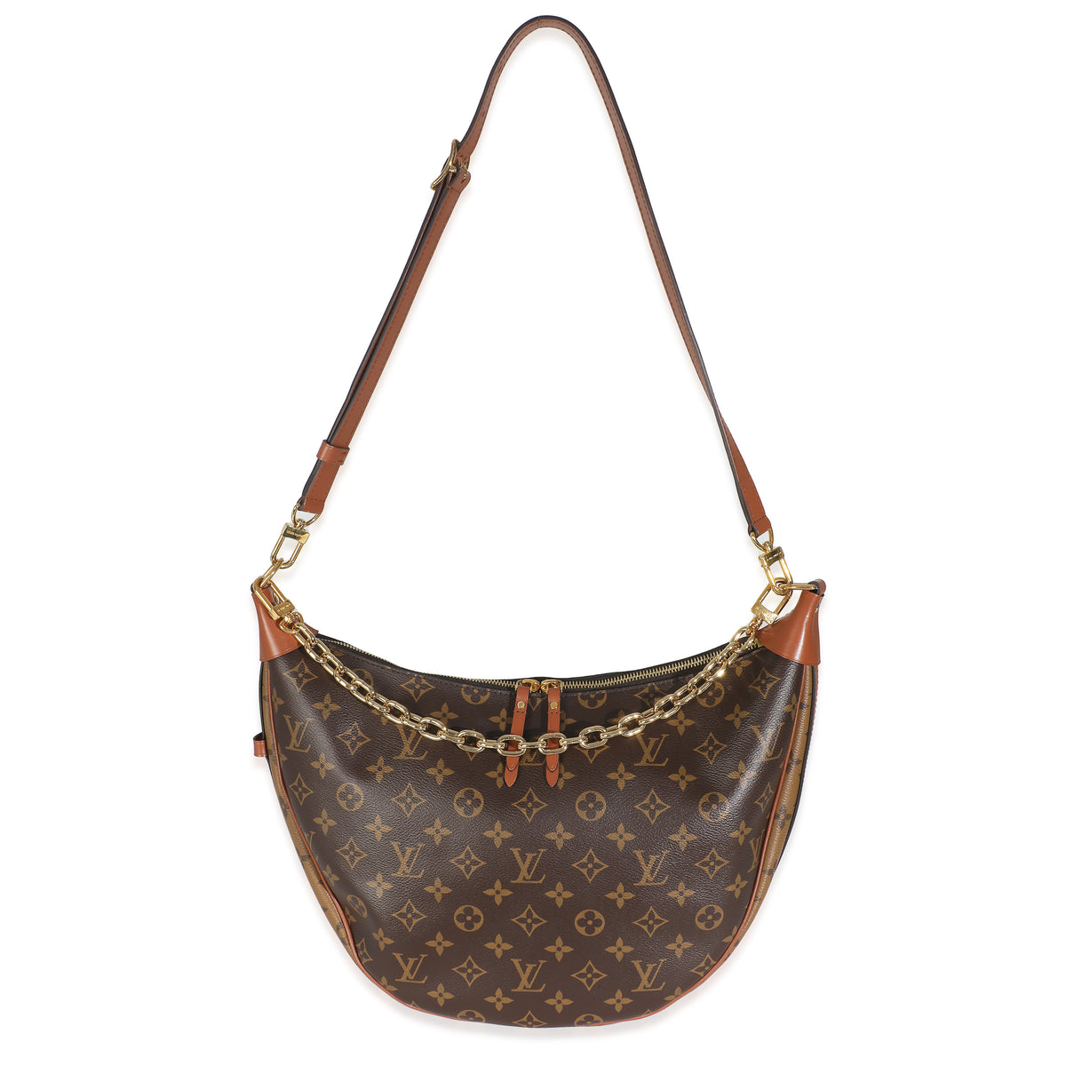 Reverse Monogram Canvas Loop Hobo