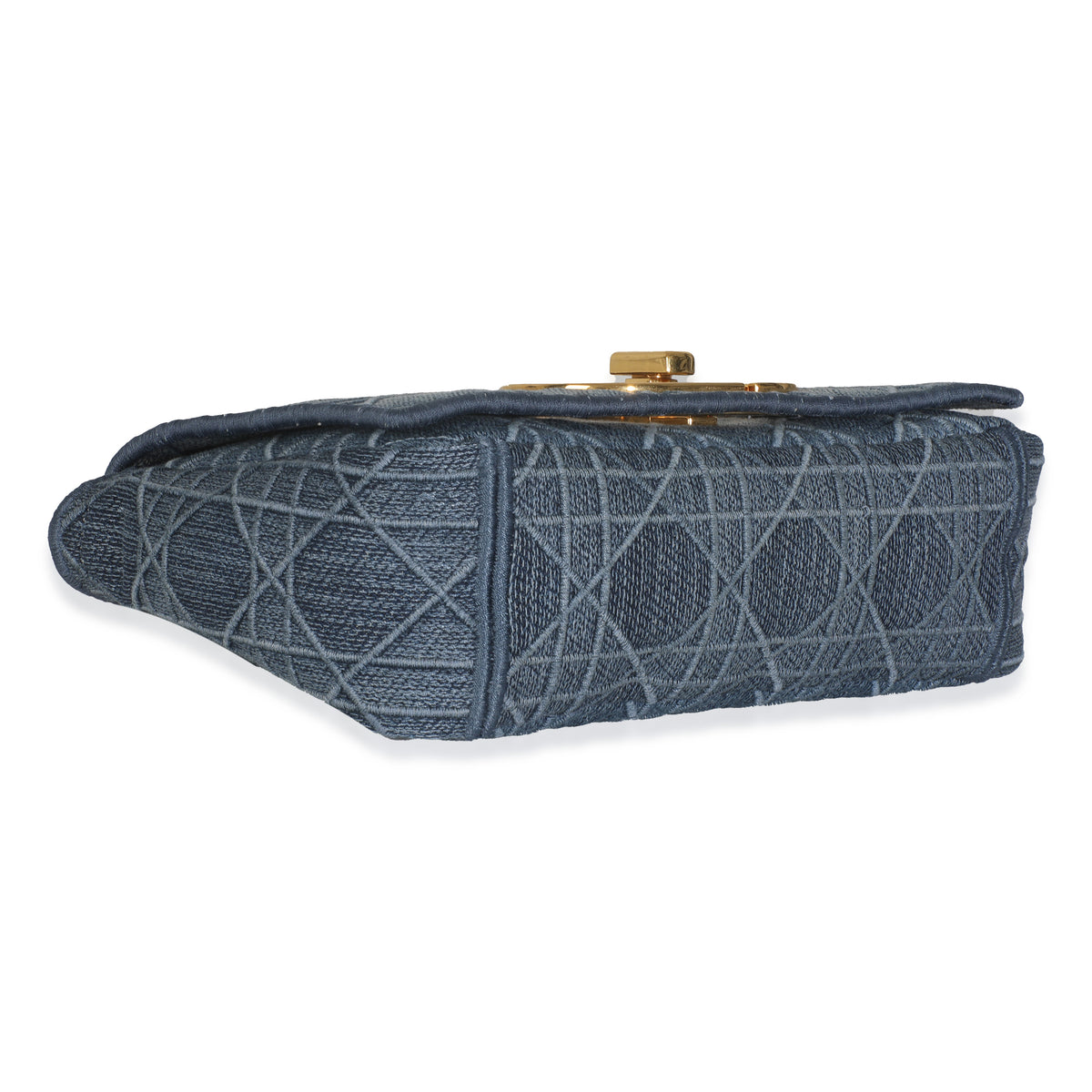 Blue Denim Cannage Small Caro Bag