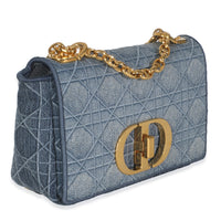 Blue Denim Cannage Small Caro Bag