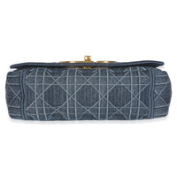 Blue Denim Cannage Small Caro Bag