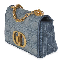 Blue Denim Cannage Small Caro Bag