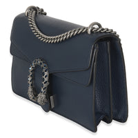 Navy Dollar Calfskin Medium Dionysus Bag