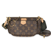 Khaki Monogram Canvas Multi Pochette Accessoires
