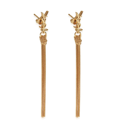 Gold-Plated  Cassandre Tassel Earrings