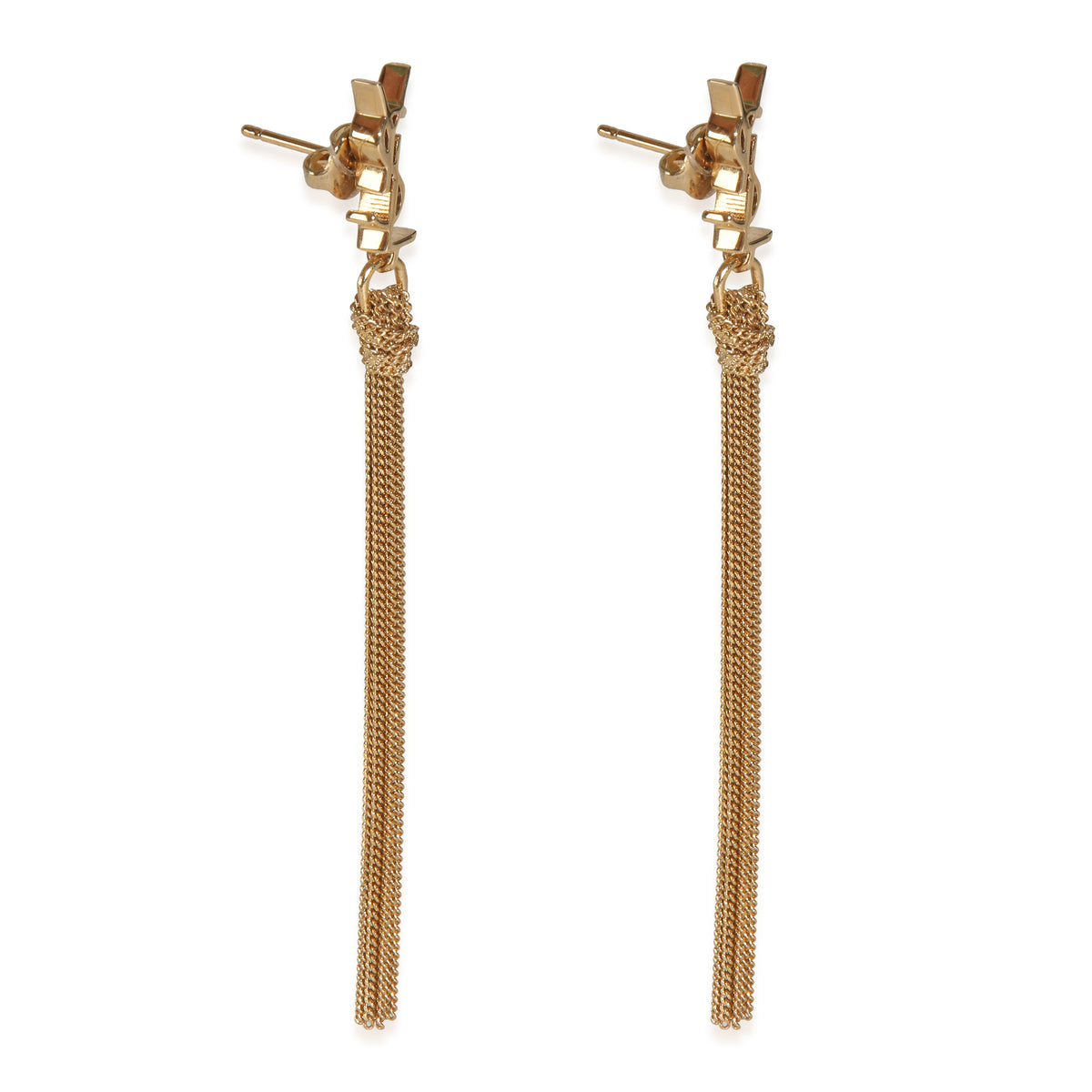 Gold-Plated  Cassandre Tassel Earrings