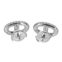 White Gold Diamond Farandole Earrings