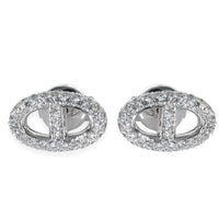 White Gold Diamond Farandole Earrings