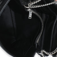 Black Matelasse Calfskin Medium Loulou