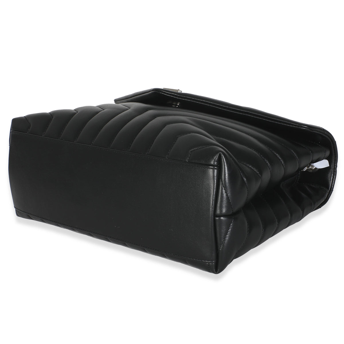 Black Matelasse Calfskin Medium Loulou