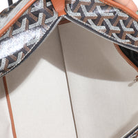 Gold Black Goyardine Canvas Artois PM