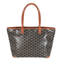 Gold Black Goyardine Canvas Artois PM