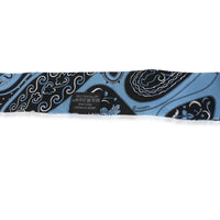 Blue Jean Blanc Noir Silk Festival Des Amazones Bandanna Twilly