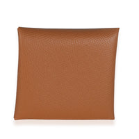 Gold Epsom Batista Change Purse