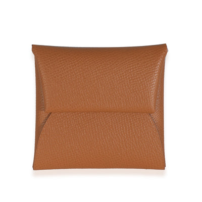 Gold Epsom Batista Change Purse
