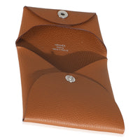 Gold Epsom Batista Change Purse