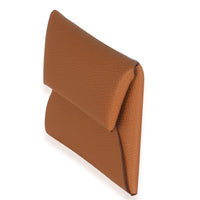 Gold Epsom Batista Change Purse