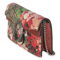 Beige GG Supreme Canvas Blooms Super Mini Dionysus