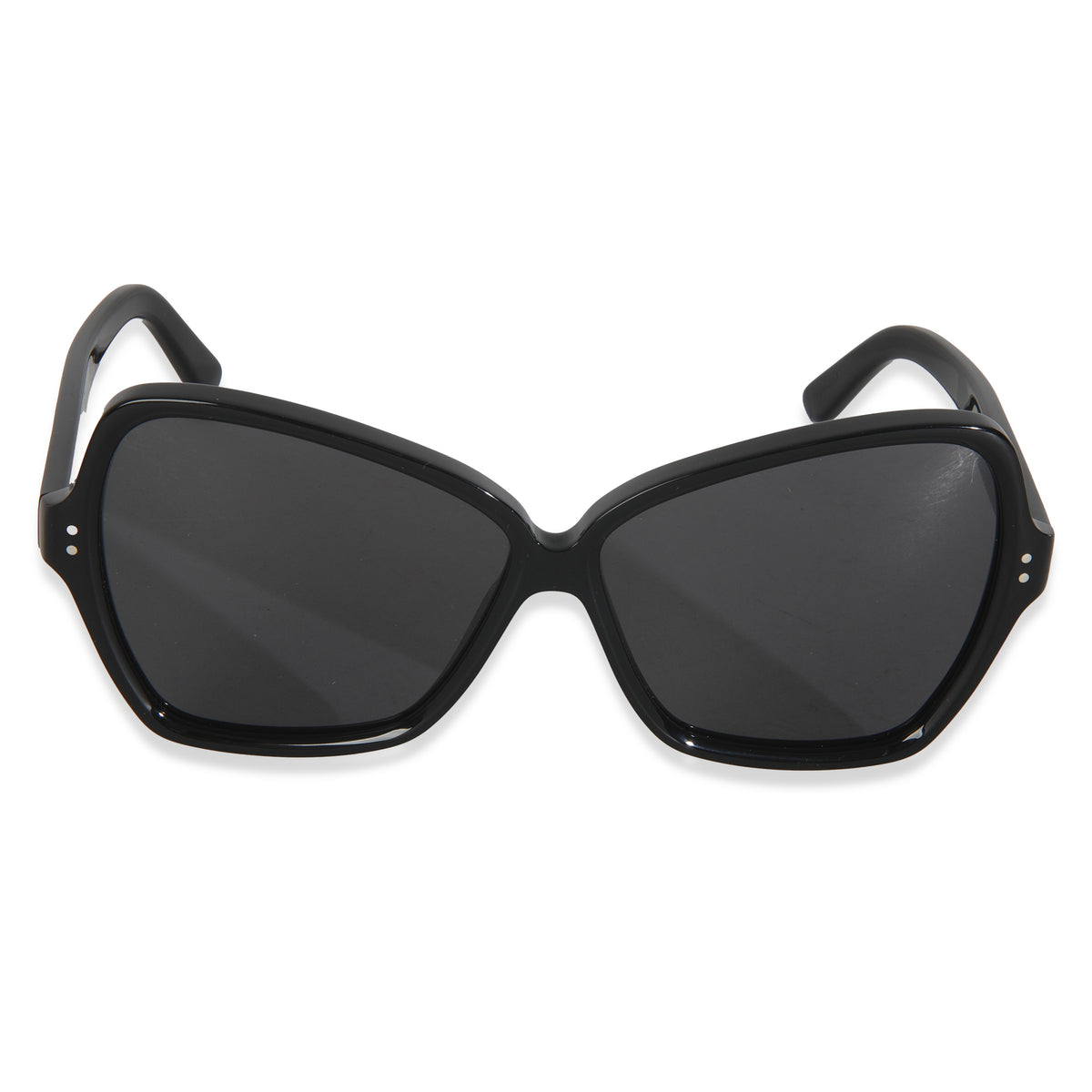 CL400641 Black Acetate Oversized Sunglasses