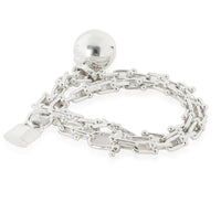 Sterling Silver  Small HardWear Wrap Bracelet