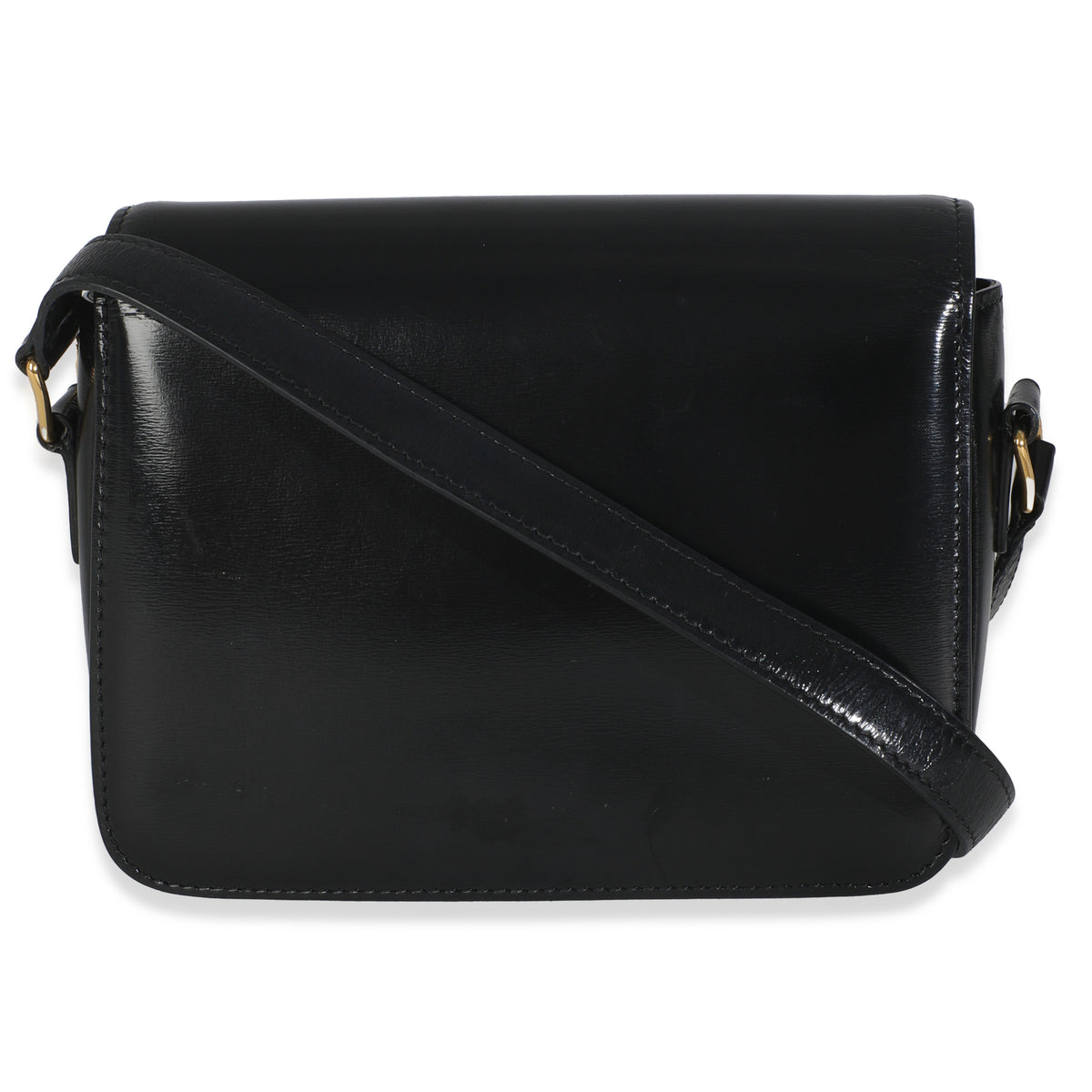 Black Shiny Calfskin Teen Triomphe