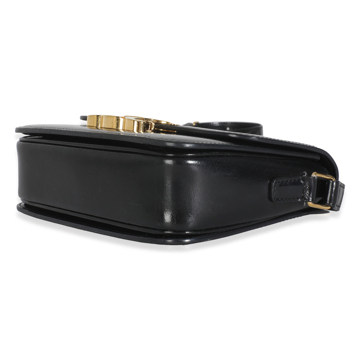 Black Shiny Calfskin Teen Triomphe