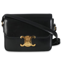 Black Shiny Calfskin Teen Triomphe