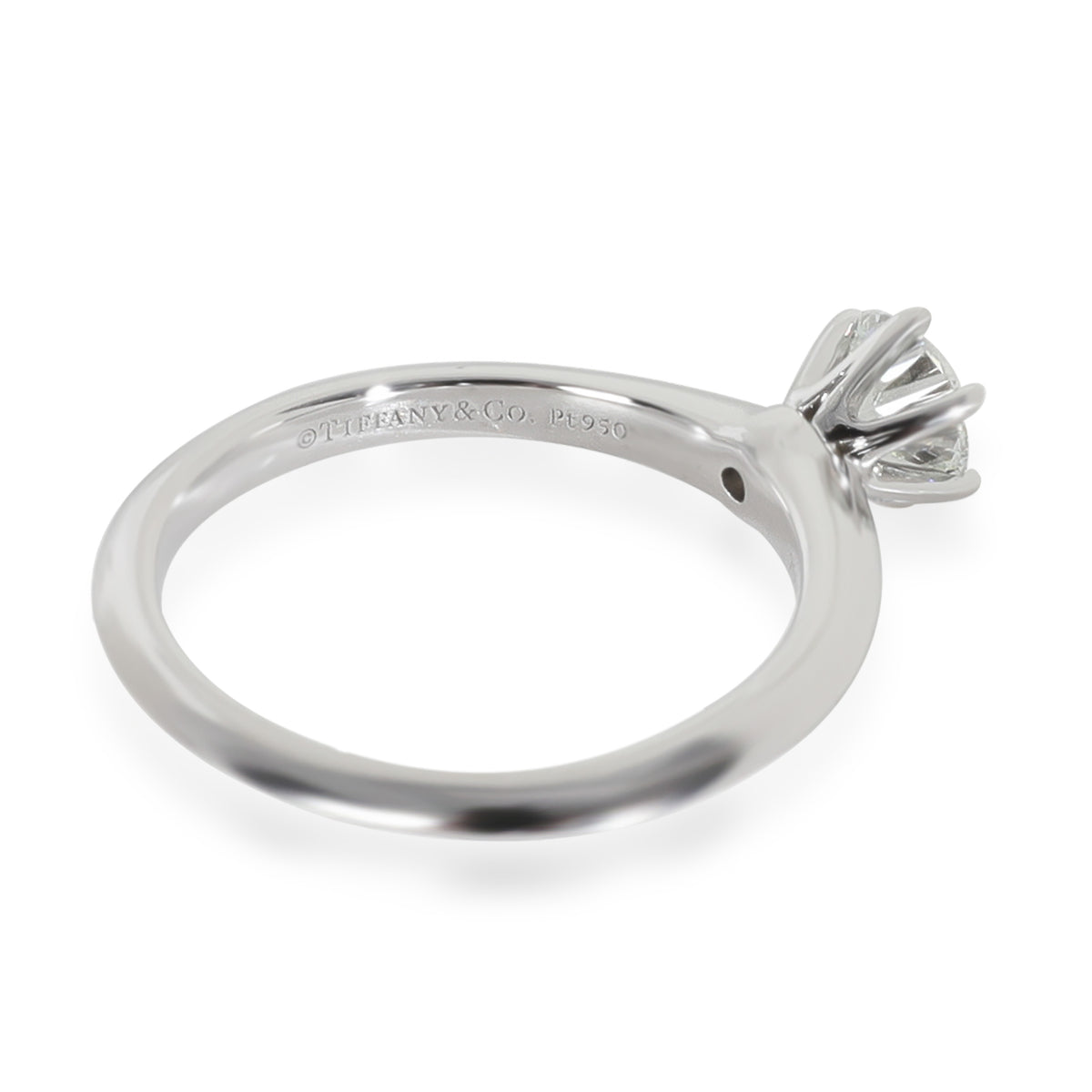 0.56 ct Round Brilliant Diamond Engagement Ring