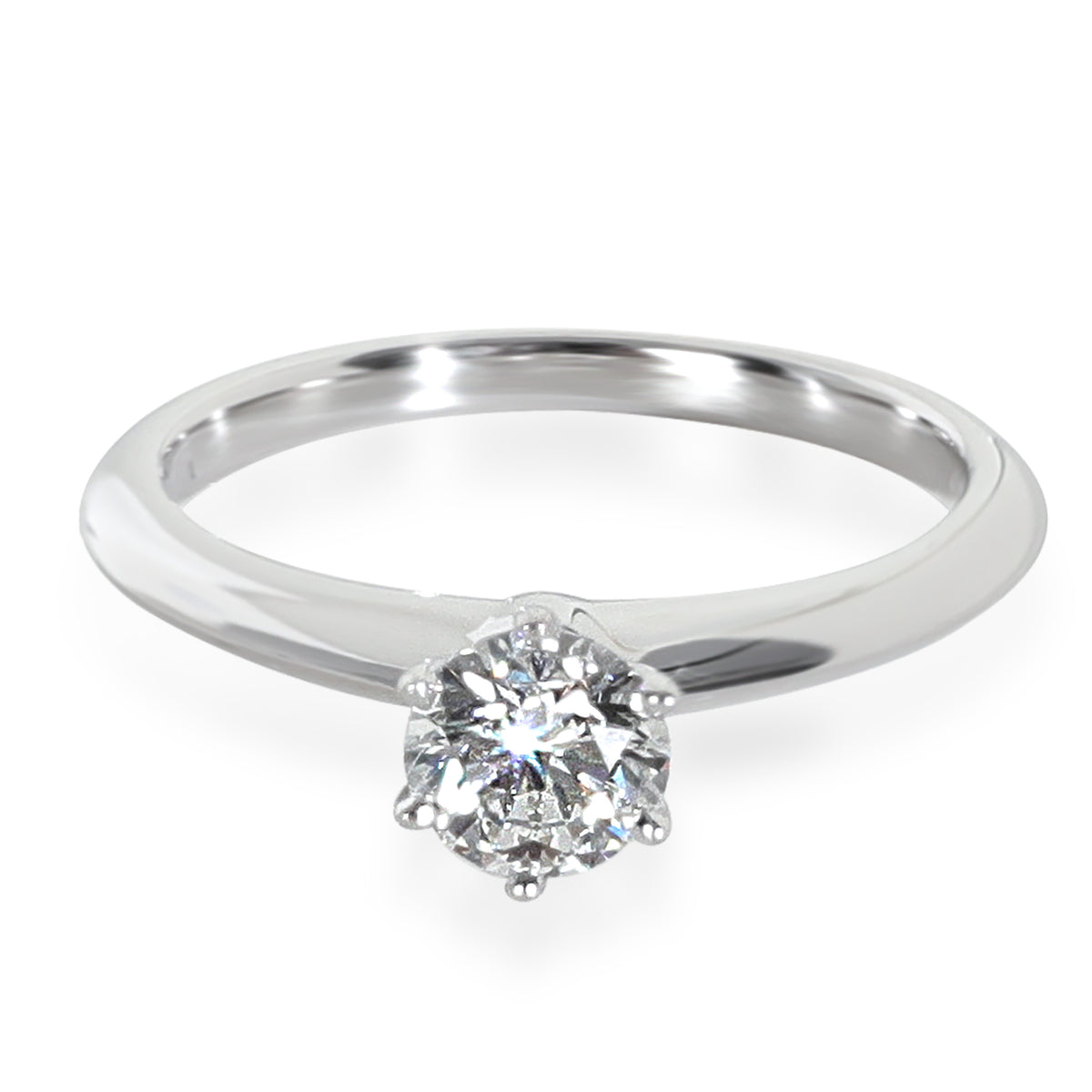 0.56 ct Round Brilliant Diamond Engagement Ring