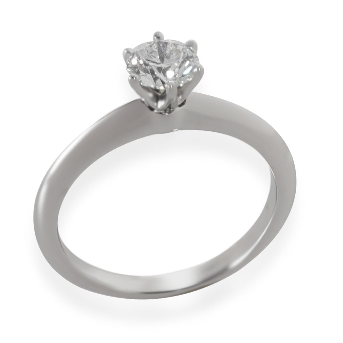 0.56 ct Round Brilliant Diamond Engagement Ring