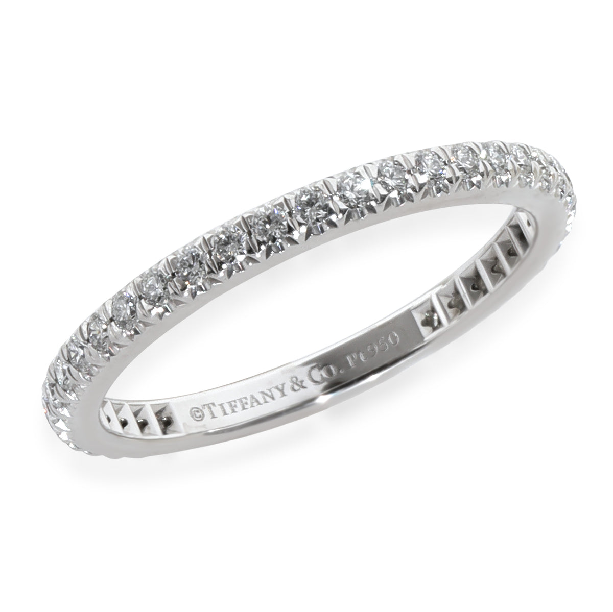 Platinum Diamond Soleste Eternity Band