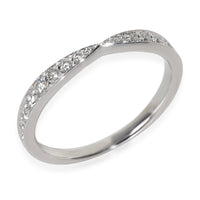 Tiffany & Co. Platinum Diamond Harmony Band pv