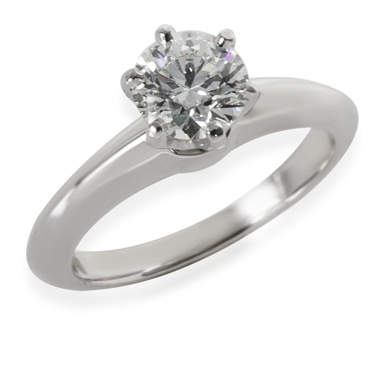 0.69 ct Round Brilliant Diamond Engagement Ring