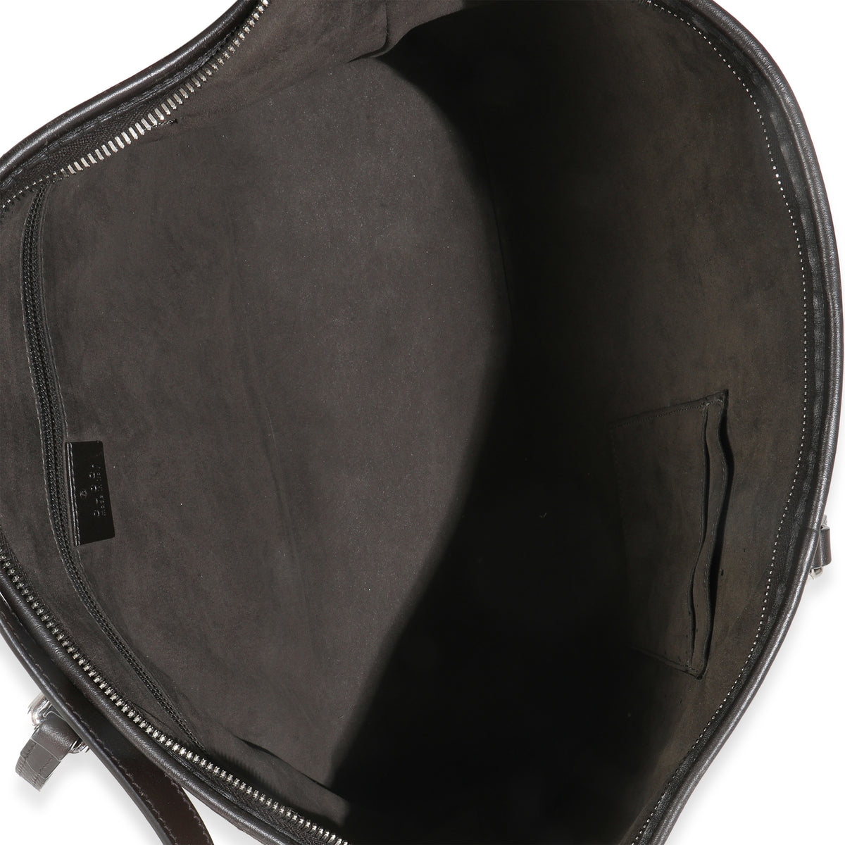 Beige GG Supreme Monogram Medium Zippered Tote