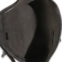 Beige GG Supreme Monogram Medium Zippered Tote