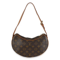 Monogram Canvas Croissant PM