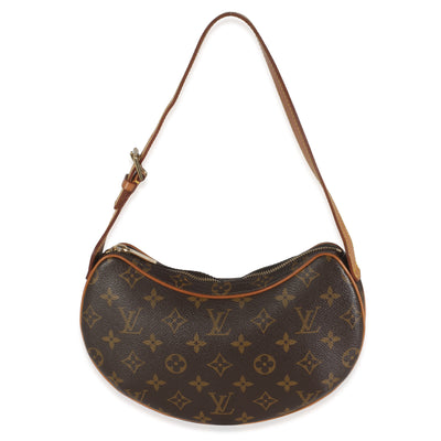 Monogram Canvas Croissant PM