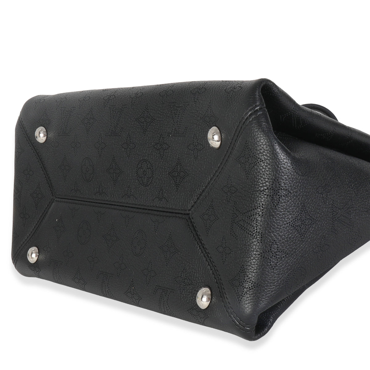 Black Monogram Mahina Sevres Bag