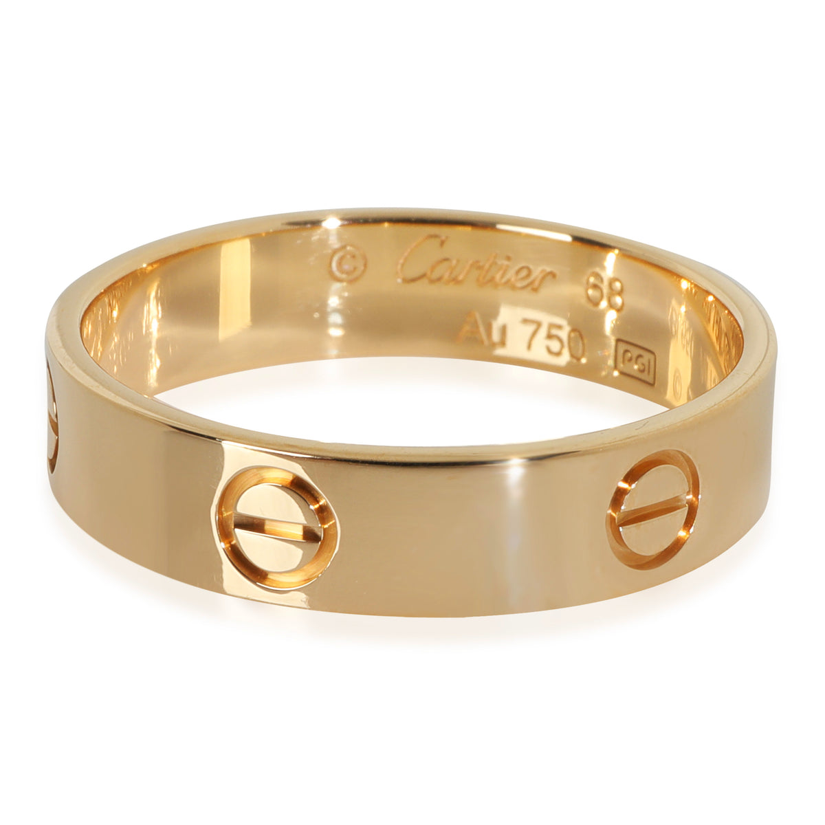 Yellow Gold  Love Ring