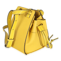 Yellow Grained Calfskin Mini Hammock