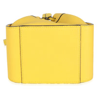 Yellow Grained Calfskin Mini Hammock