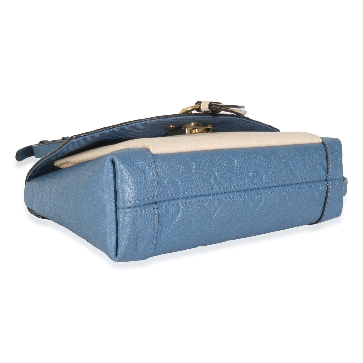 Denim Creme Monogram Empreinte Blanche BB