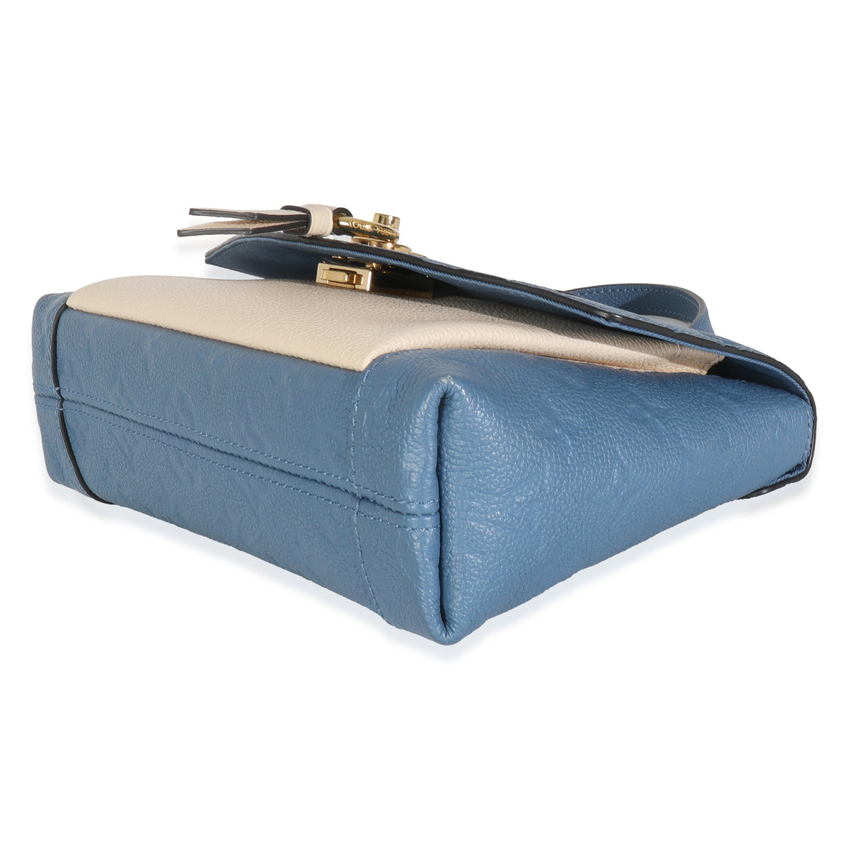 Denim Creme Monogram Empreinte Blanche BB