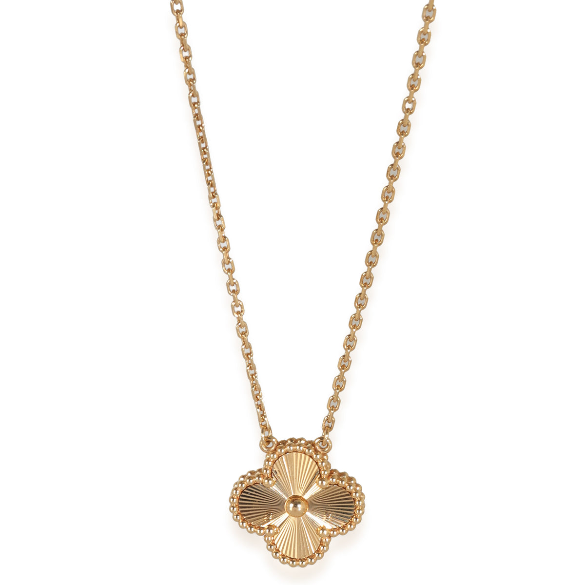 Yellow Gold  Vintage Alhambra Pendant