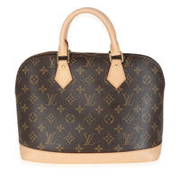 Monogram Canvas Alma PM